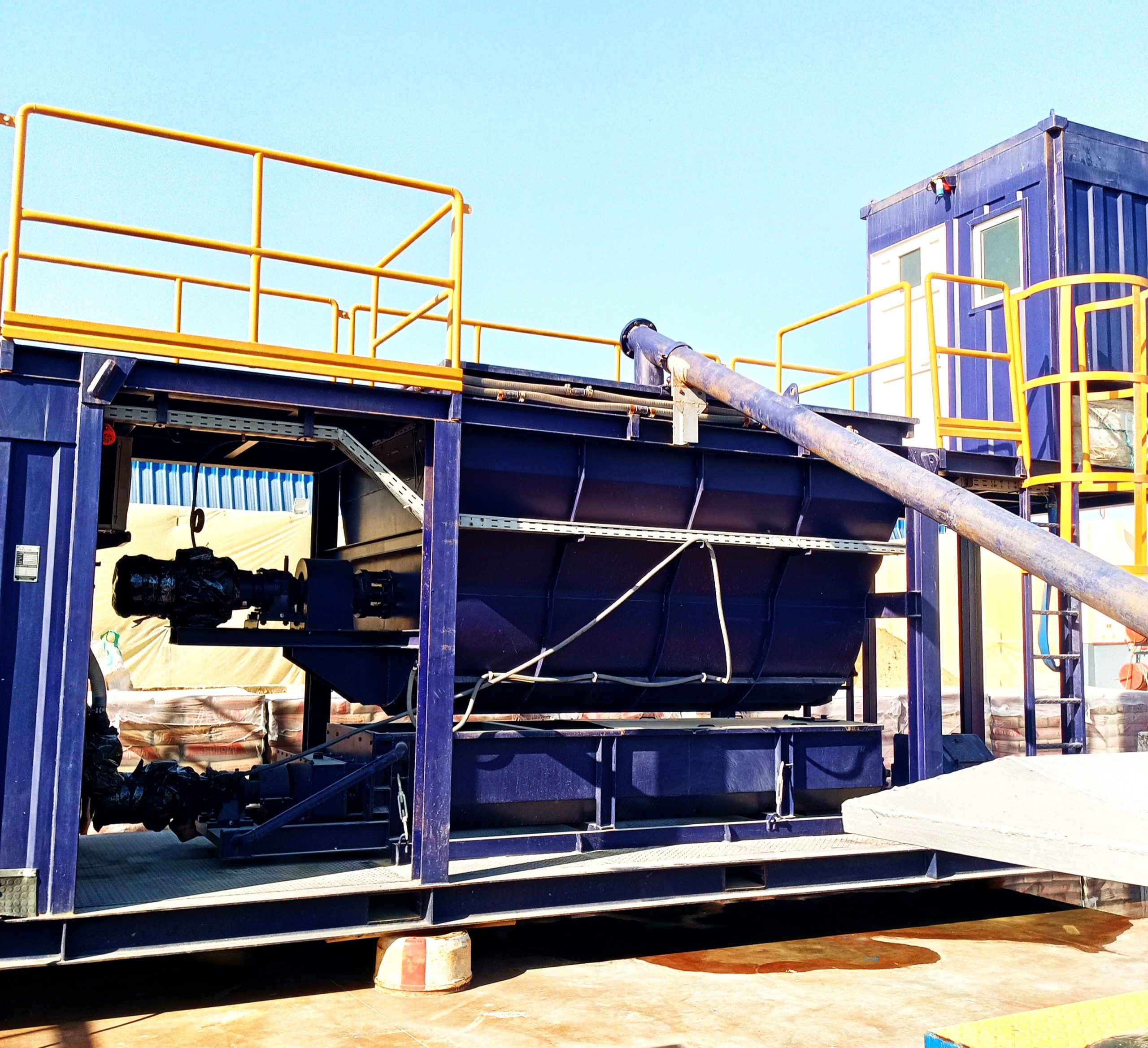 unité de traitement des boues